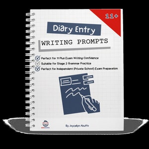 Folleto con 11 ejercicios para escribir entradas de diario: 50 tareas de escritura