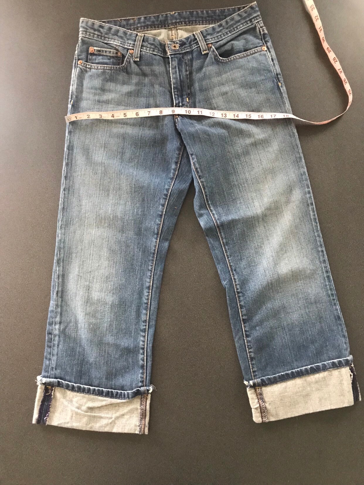 Faster horses painted jeans size 6 Etsy