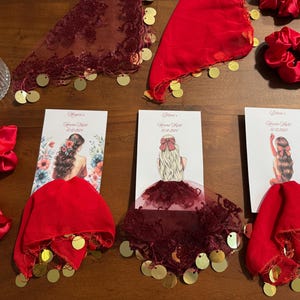 Henna Cadeaukaarten Feestartikelen Cadeau-ideeën Bruid Kina Henna Vrijgezellenfeest Geschenken Henna Geschenken Kina Geschenken Kina Kaart Halay Mendil