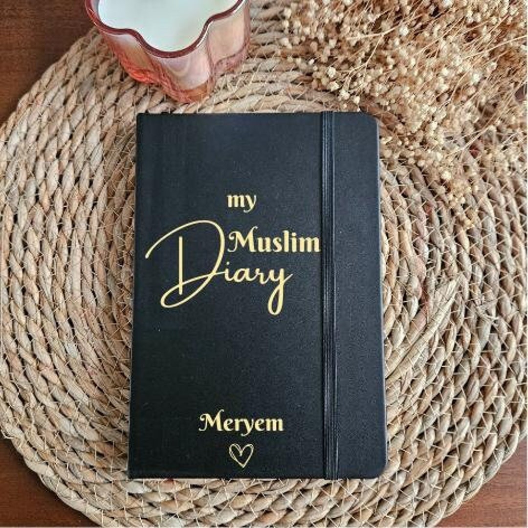 A5 Notebook My Muslim Diary Allah Muslim Book Gift Idea Diary Journal ...