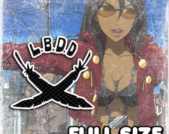 Temporary Tattoo | Realistic | Waterproof Fake Tattoos | Cosplay Accessory | LBDD | Halloween Costume | Convention Prop | FULL SIZE
