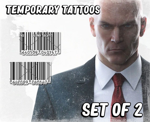 Agent 47 Barcode