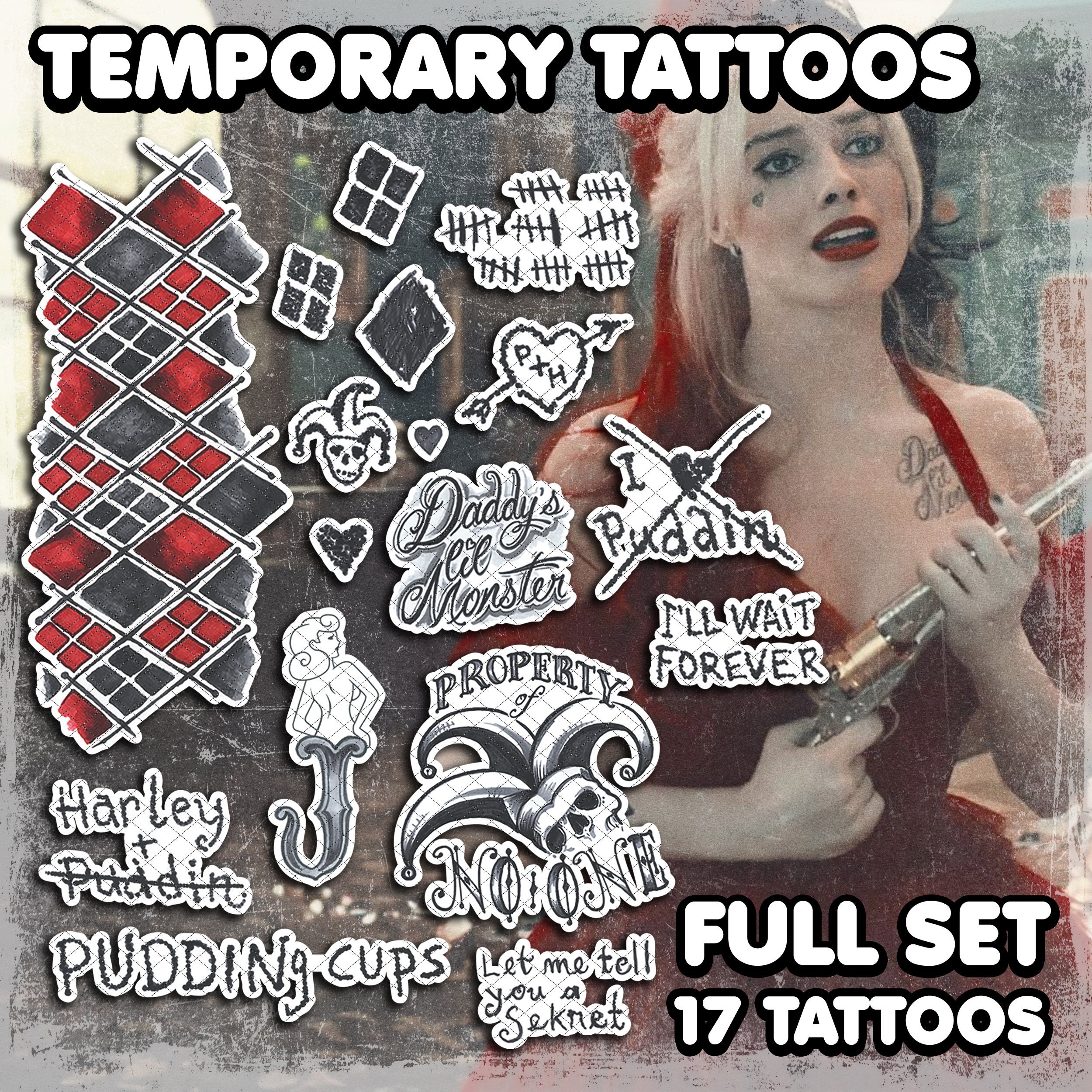  Ellie Cosplay Tattoos Last of US 2 Tattoos Sticker Waterproof  Arm Flower Arm Tattoos Sticker Game Props Boys and Girls Fashion : Beauty &  Personal Care
