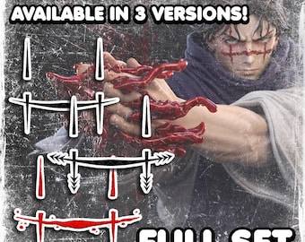 Temporary Tattoos | Realistic | Waterproof Fake Tattoo | Cosplay Accessory | Halloween Costume | Face Arrow Curse | FULL SET