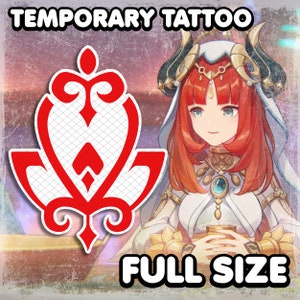 Nilоu | Temporary Tattoo | Realistic | Back Tattoo | Cosplay | Costume | Tattoos | Fake Tattoo | Waterproof | Halloween | FULL SIZE