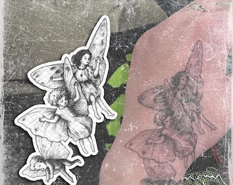Tatuagem Temporária | Realista | Tatuagens Falsas à Prova d'Água | Acessório para Cosplay | Billie E. | Celebridade | Fantasia de Halloween | Festa