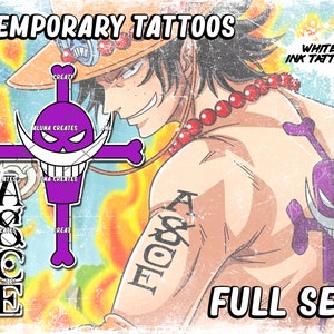 Flame of a Pirates Pride Portgas D Aces Tattoo of the Whitebeard Pirates   Sailing Dreams Scholar