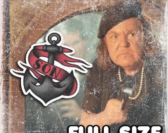 Temporary Tattoo | Realistic | Waterproof Fake Tattoos | Cosplay Accessory | Mama Fratelli | Halloween Costume | Convention Prop | FULL SIZE