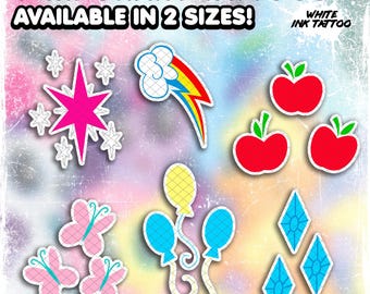 Temporary Tattoos | Realistic | Waterproof Fake Tattoo | Cosplay Accessory | Kids Party | Halloween Costume | Convention Prop