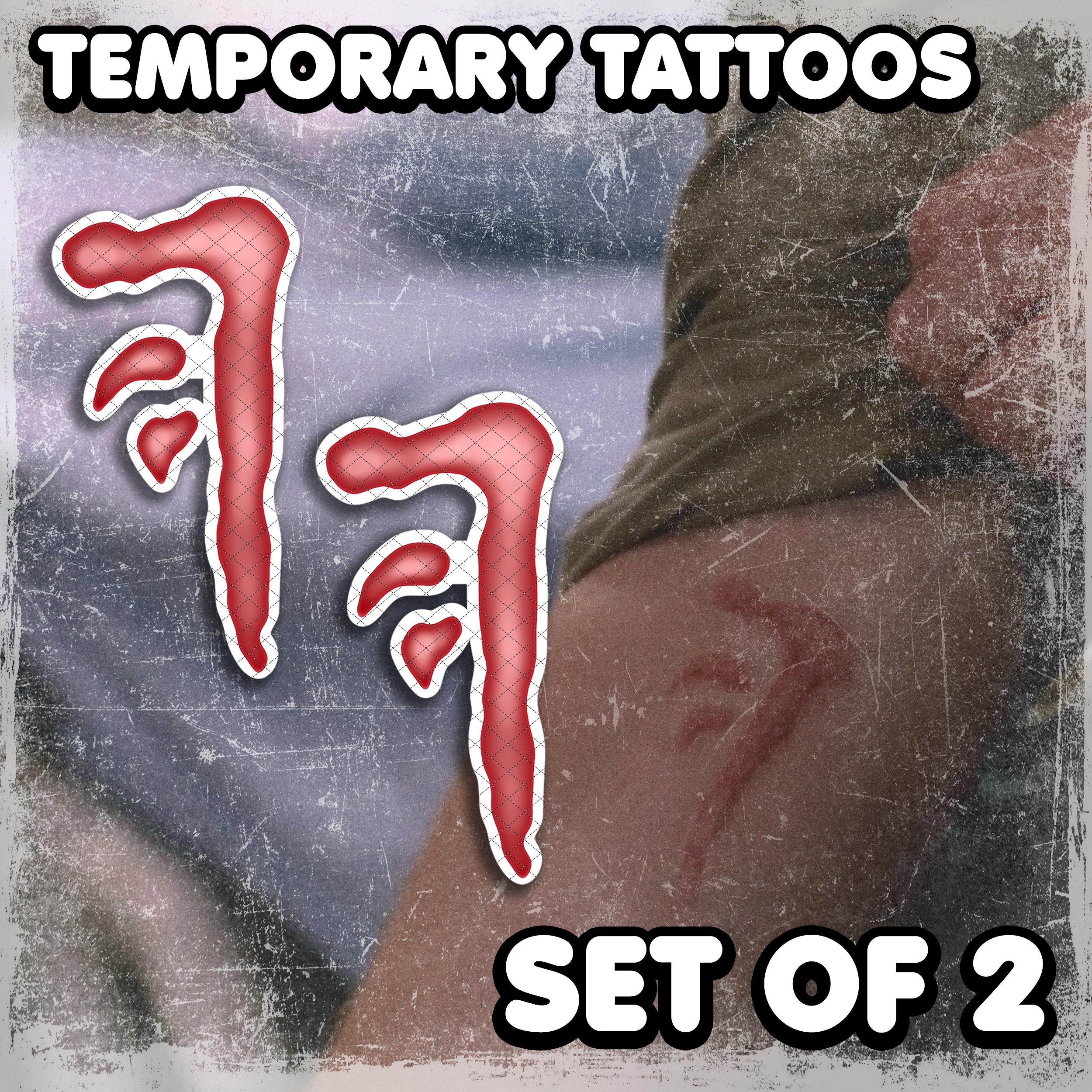 Mark of cain tattoo - Etsy 日本