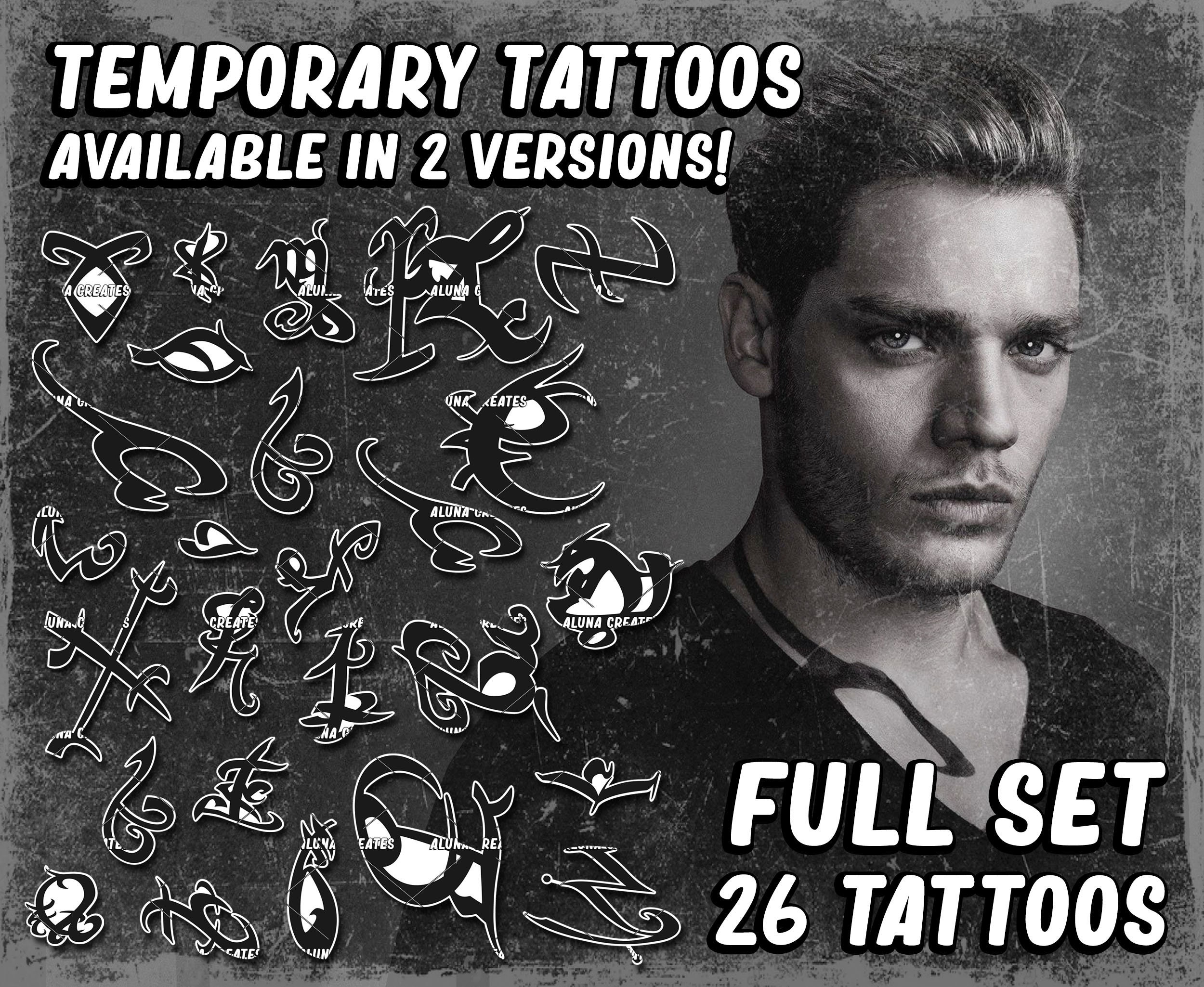 Shadowhunters Tattoo - Etsy Singapore Shadowhunters Tattoo - Etsy Singapore