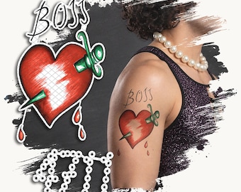 Temporary Tattoos | Realistic | Waterproof Fake Tattoo | Cosplay