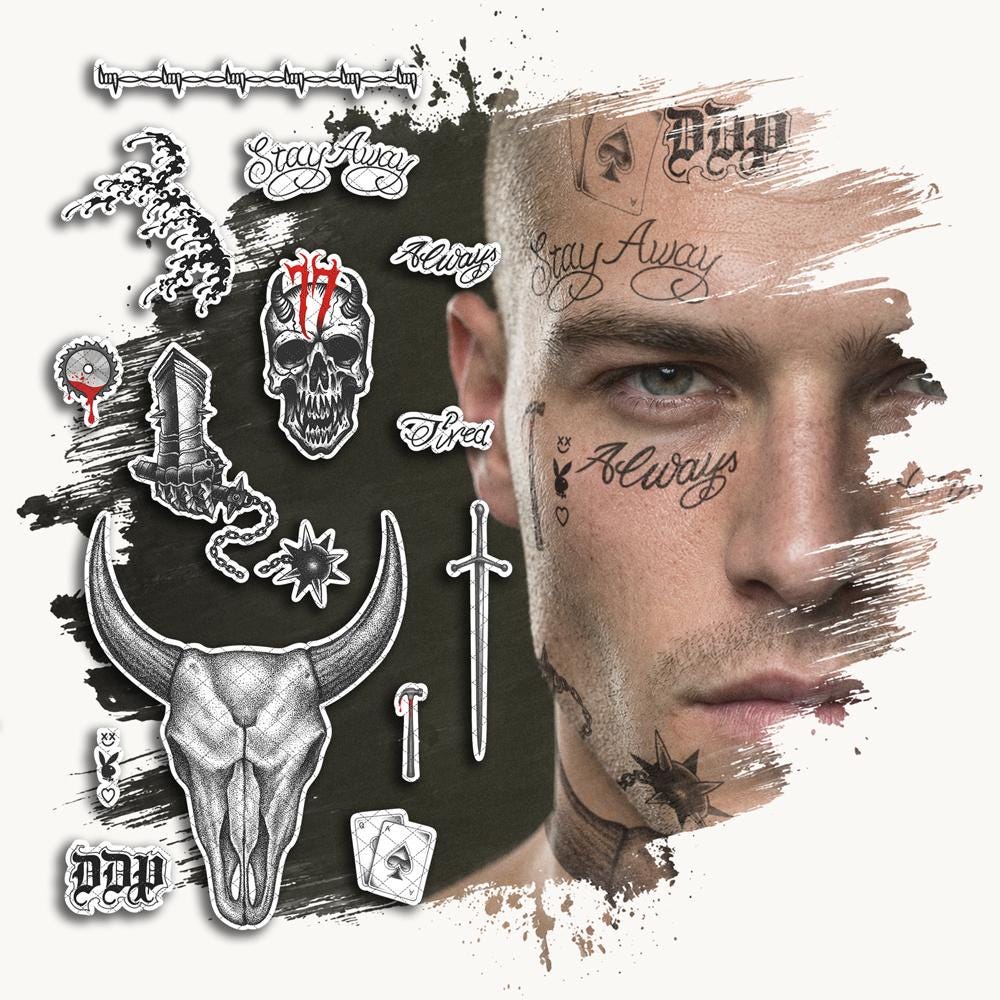 California tattoo - Etsy 日本