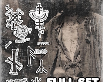 Tatuajes temporales | Realistas | Tatuaje falso impermeable | Accesorio cosplay | HP | Disfraz Halloween | Accesorio | SET COMPLETO