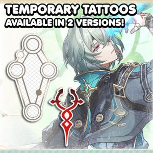 Anаxа | Temporary Tattoos | Realistic | Hand Tattoo | Cosplay | Costume | Tattoos | Fake Tattoo | Halloween | FULL SET