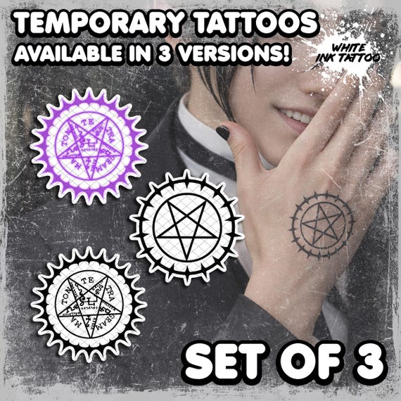 Temporary Tattoos | Realistic | Waterproof Fake Tattoo | Cosplay