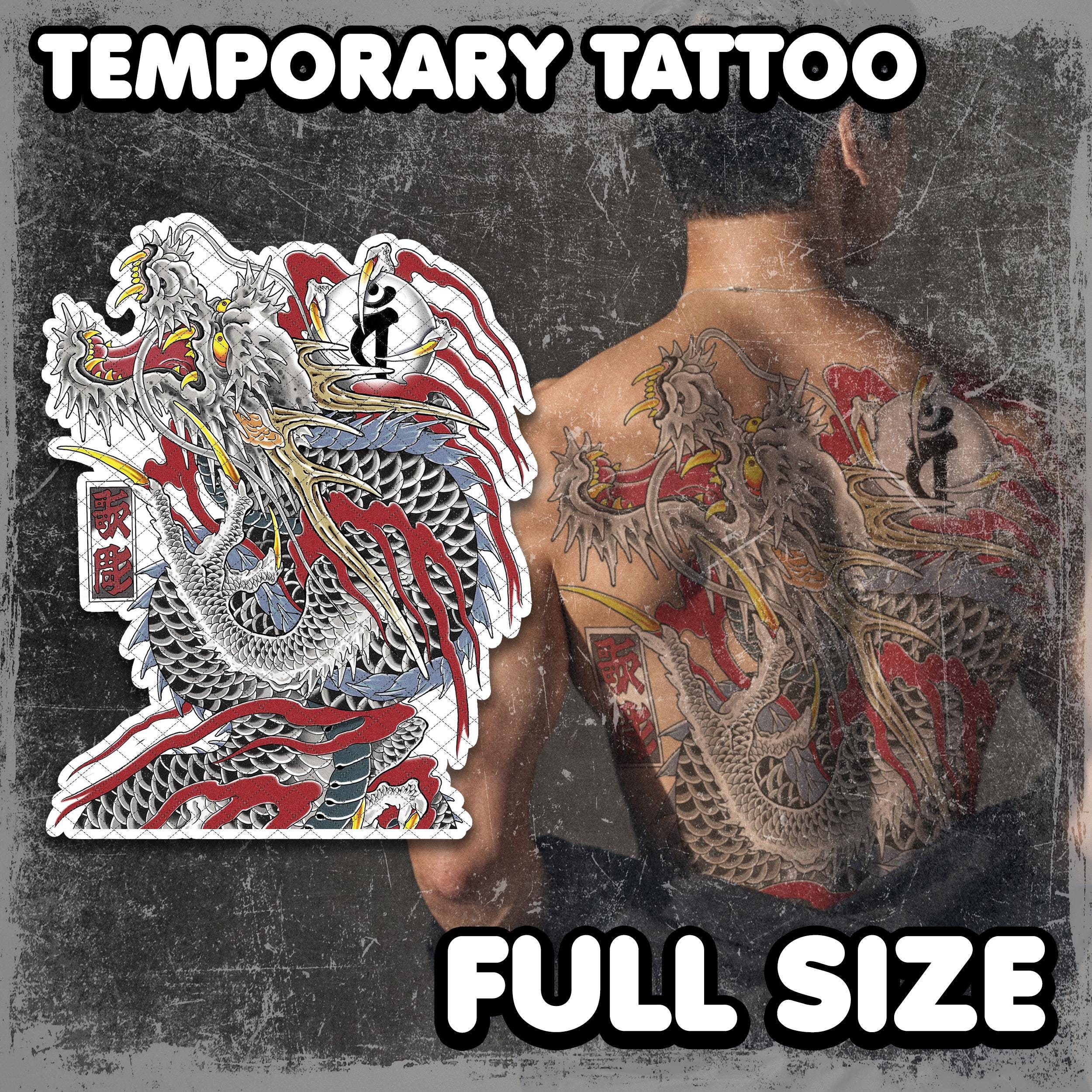 Yakuza dragon tattoo - Etsy 日本