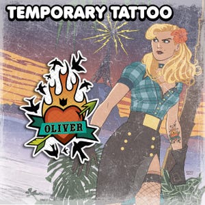 Dinаh | Temporary Tattoo | Realistic | Waterproof | Arm Tattoo | Cosplay | Costume | Tattoos | Fake Tattoo | Waterproof | Halloween
