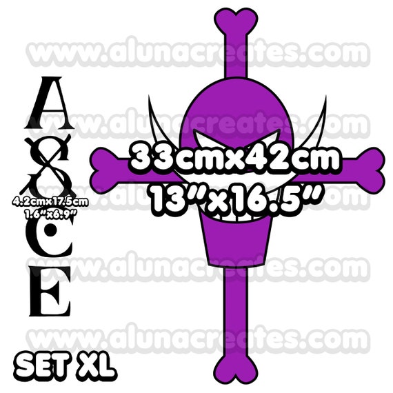 One Piece Cosplay Tattoos Portgas D Ace Cartoon Print Tattooing Sticker  Waterproof Tattoos Halloween Cosplay Costume Accessory