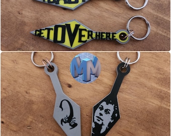 Katchphrase Keychains - Mortal Kombat / Toasty / Scorpion / Fighting Games