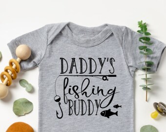 Download Daddys fishing buddy | Etsy
