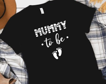 Mummy to Be Pregnancy Announcement T-shirt, Halloween Shirt  for New Mom, Halloween Maternity