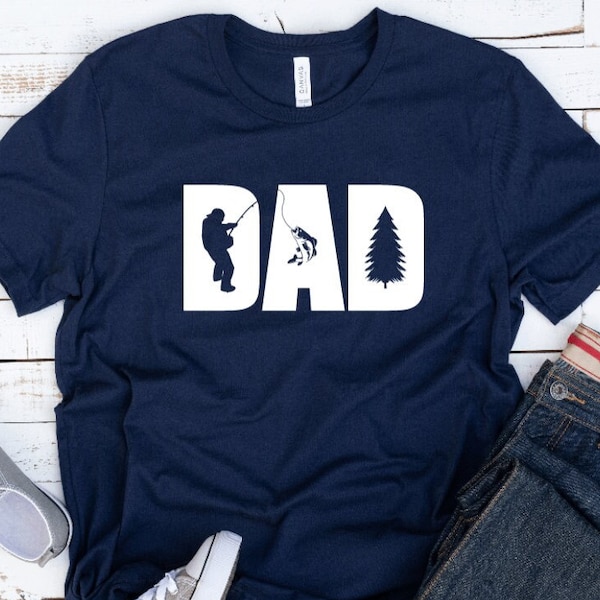 Fishing Dad Tshirt, Father's Day Gift, Gift for Him, Gift for Dad