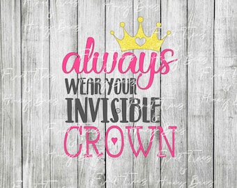 INVISIBLE CROWN SVG