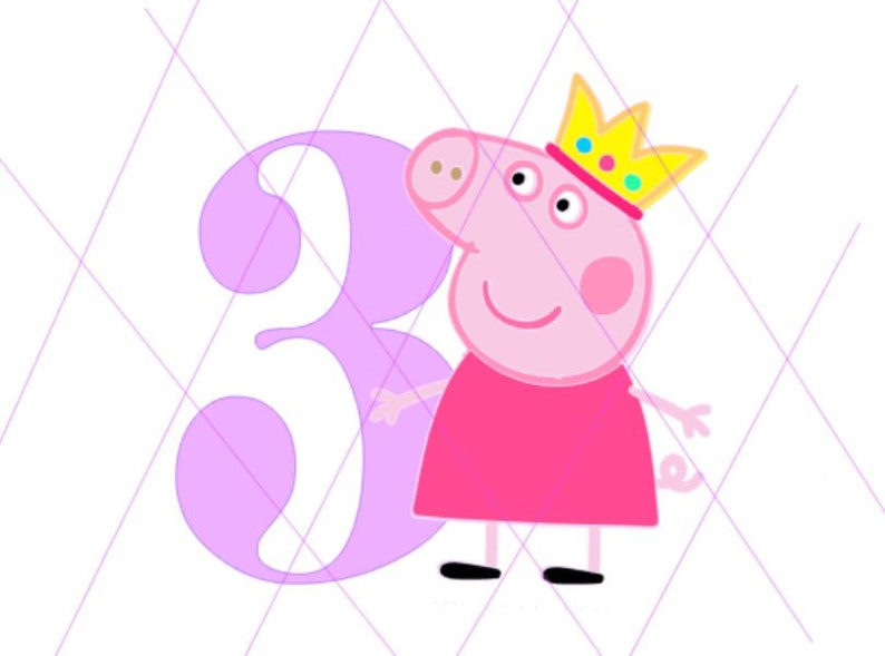 Download Royal Princess Peppa Pig SVG | Etsy