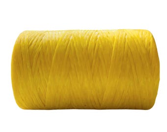 Kulay Zitronen-Gelb 200-Yard-Spule Kunst-Hirschsehne gewachster Polyfaden für Perlenarbeiten, Basteln & Nähen