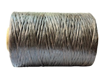 Kulay COFFEE BROWN 300-Yard-Spule künstliche Hirschsehne gewachster Polyfaden für Perlenarbeiten, Basteln & Nähen (1 Einzelspule, 5-lagig, 8 Oz)