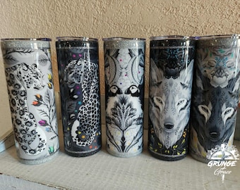 Custom Order Tula Pink Graywork 20oz Tumbler