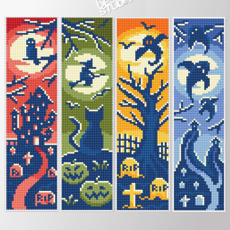 Creepy Cross Stitch - Etsy