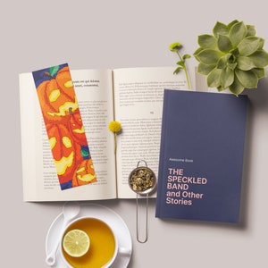 Cross stitch bookmark pattern Halloween Handmade bookmark Magic cross stitch Embroidery beginners Gift for book lover Digital File PDF