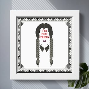 Gothic cross stitch pattern PDF download, Fun cross stitch, Quotes cross stitch chart, Modern embroidery design, Ghotic halloween decor