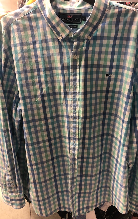 Vineyard Vines Mens Whale Shirt 2XL - Etsy