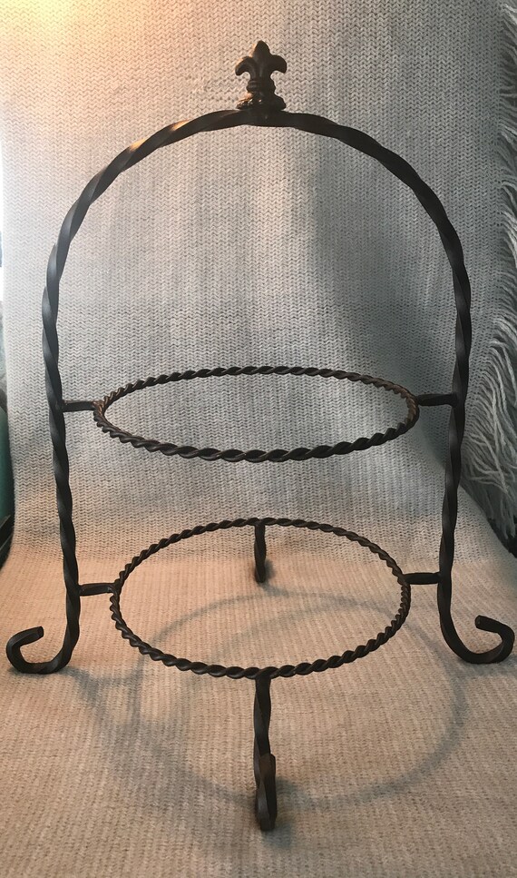 Brass 2 Tier Pie Rack Etsy