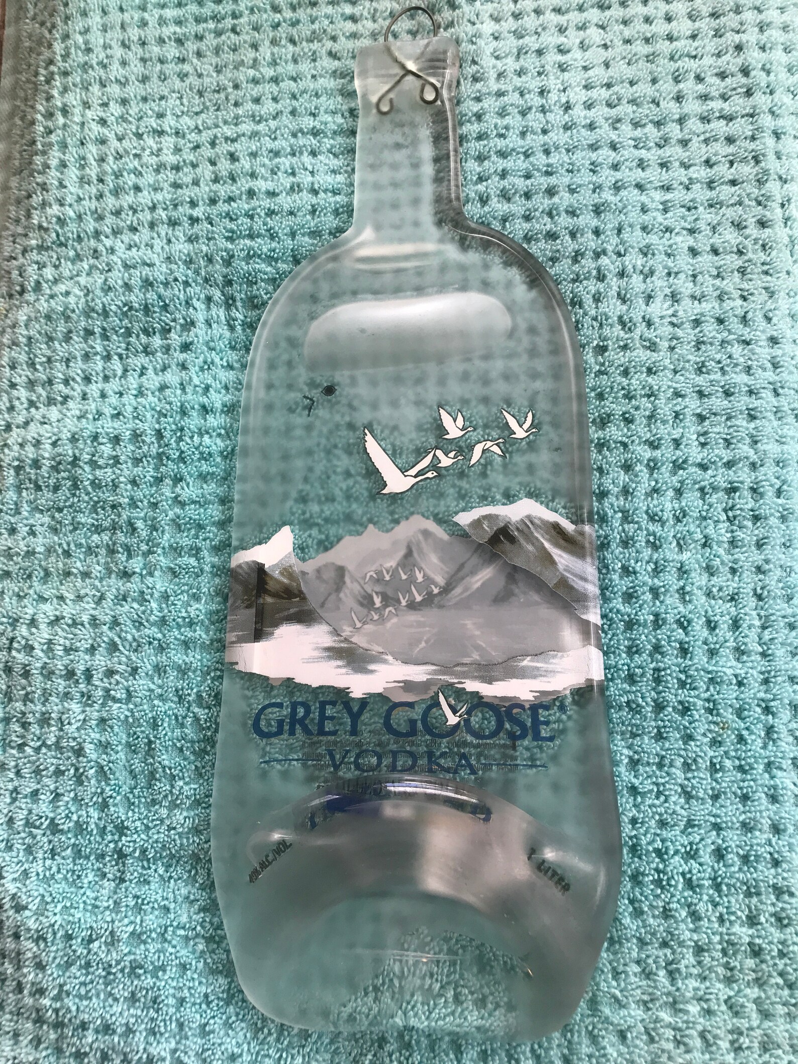 Grey Goose pressed bottle Etsy