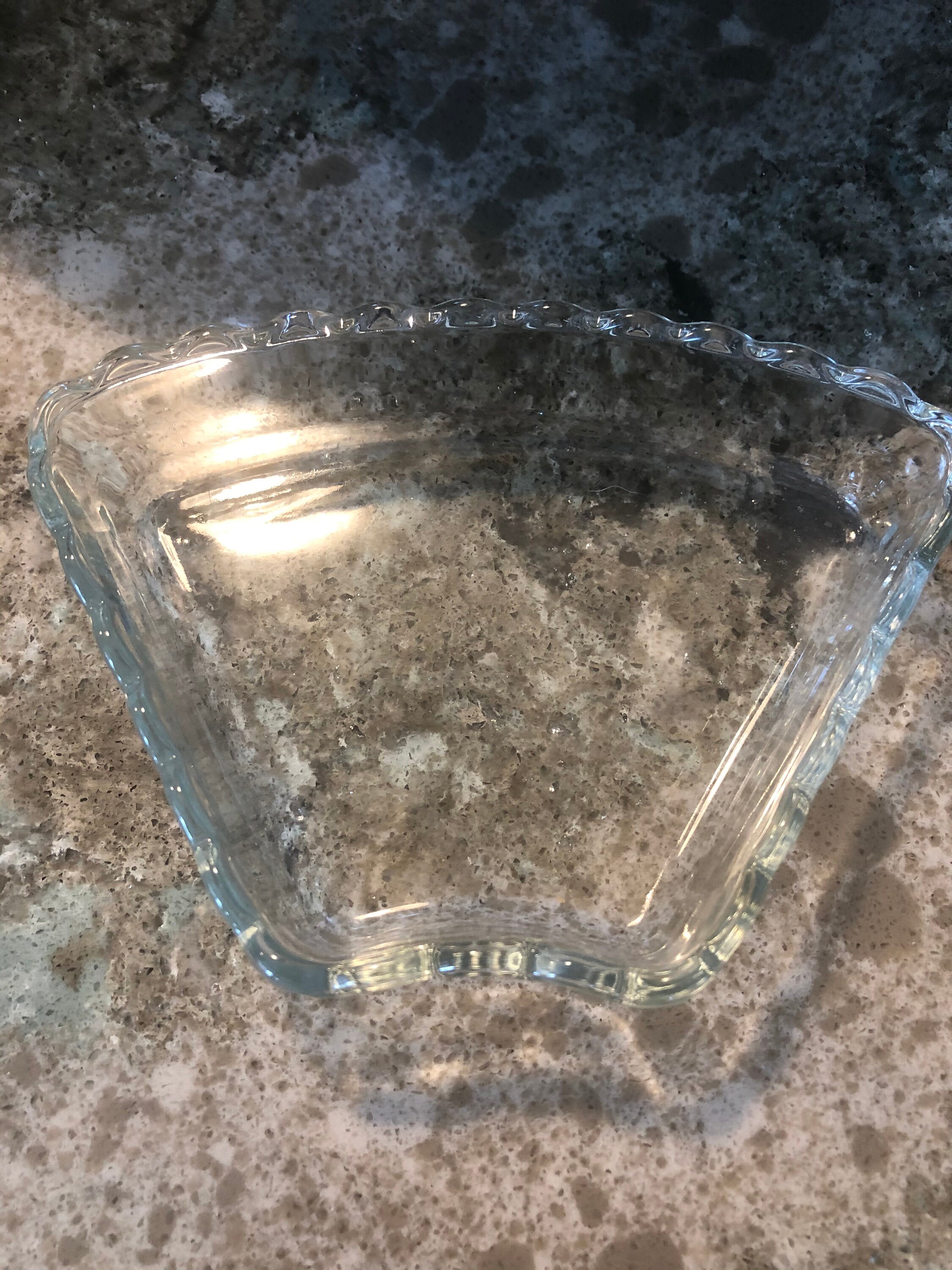 Silver and glass veggie tray lazy susan Etsy