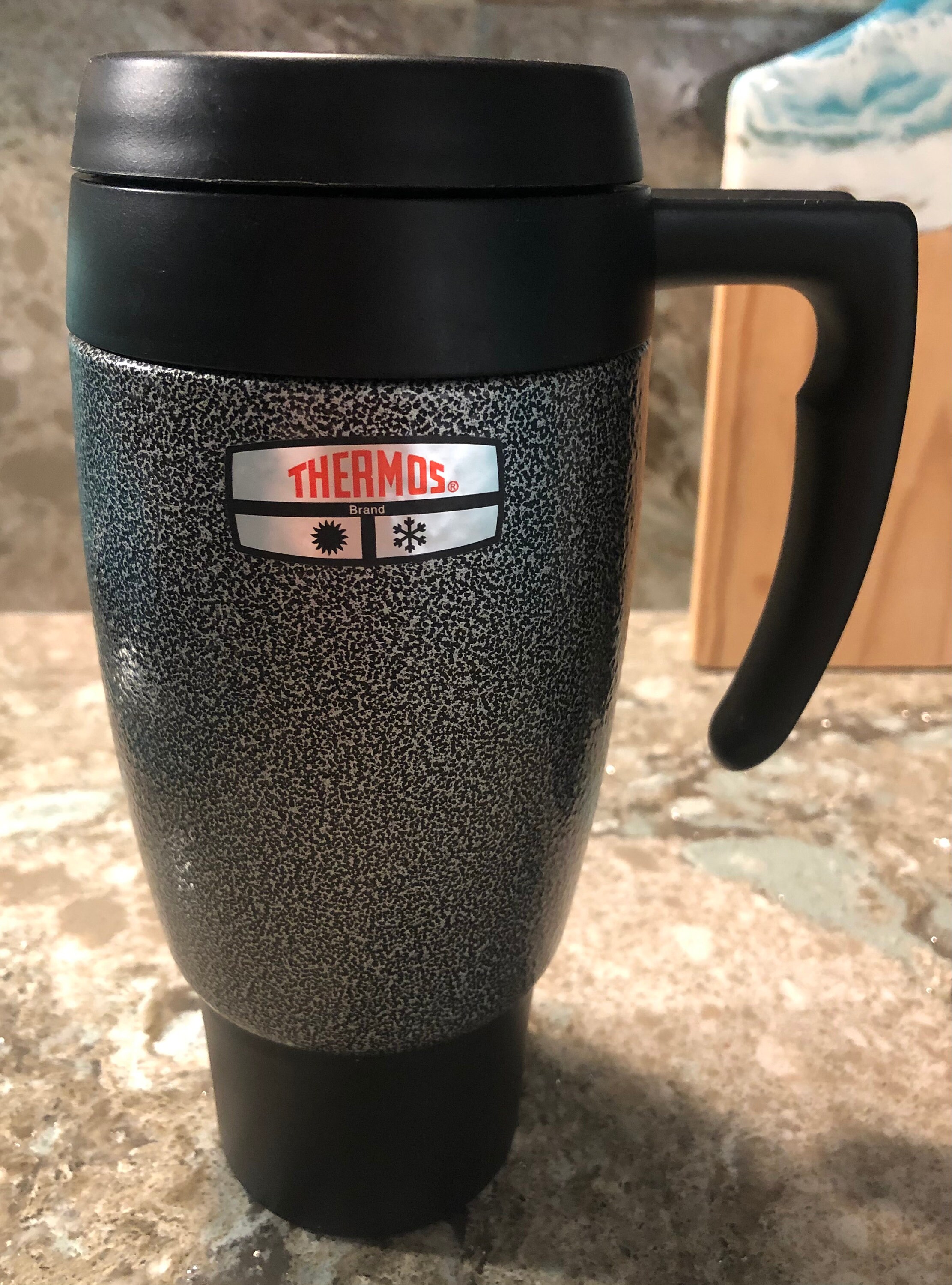 how to put thermos travel mug back together