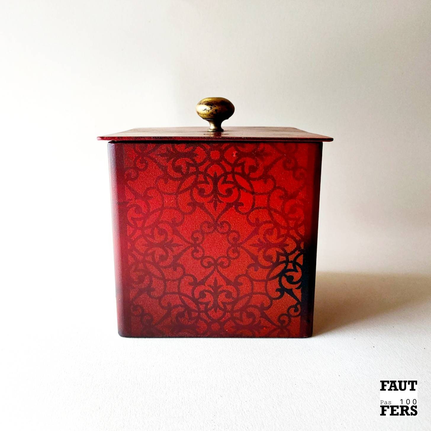 Boite de Collection Décorative en Matériaux Recyclés