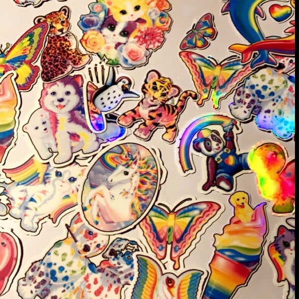 Lisa Frank Stickers Etsy