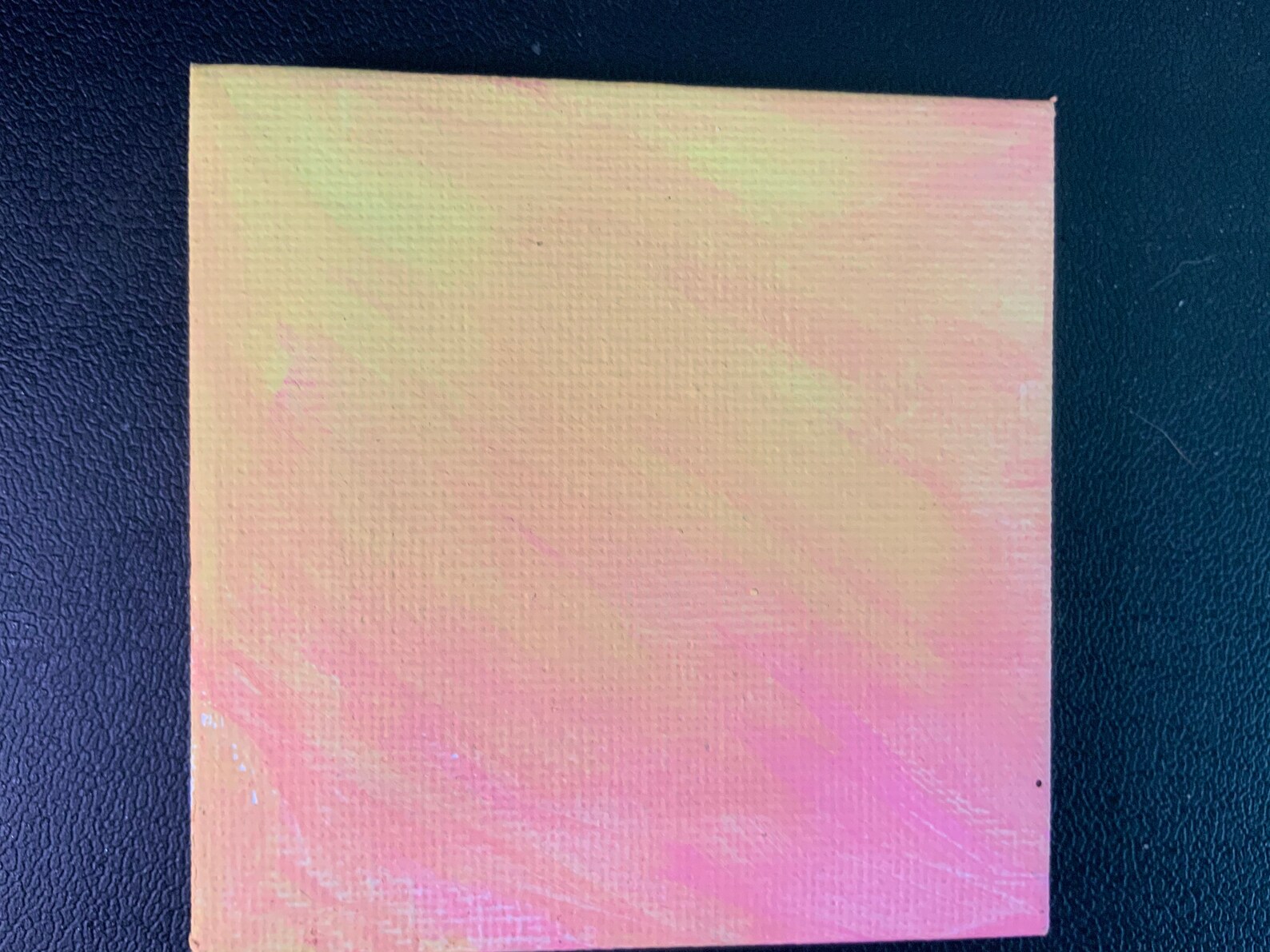 Gradient Painting on Small Canvas Etsy