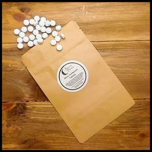 MINTY ZAHNPASTE TABLETTEN | Zahnpasta-Tabs mit Fluorid | Zero Waste Zahnpastatabletten | Vegan | Glutenfrei | Plastikfreie Zahnpasta