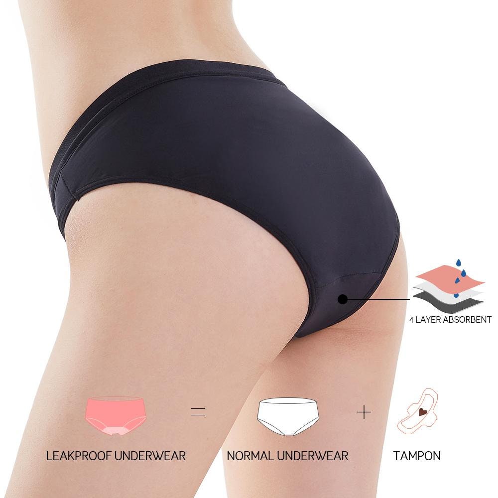 REUSABLE PERIOD PANTS Bikini Style Period Underwear Zero Waste Periods Good  Quality Menstrual Panties Incontinence Period Knickers -  Finland