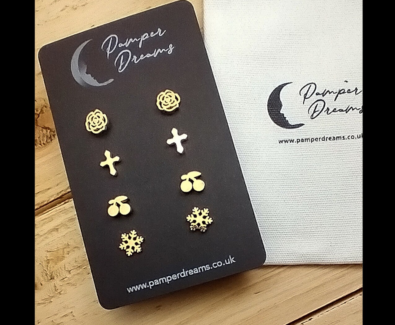 NICKEL FREE EARRINGS for Sensitive Skin 4 Pairs Hypoallergenic Gold Stainless Steel Earrings Roses Celtic Cross Cherries Snowflakes Etsy Canada