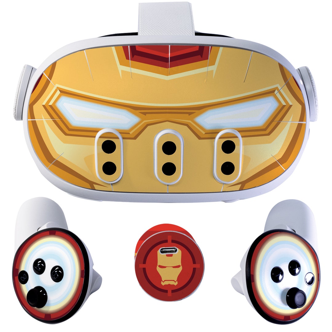 Easytoapply Skin Sticker Kit Compatible With Meta Quest 3 Headset