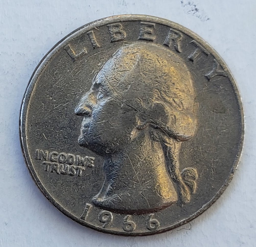 Quarter 1966 No Mint Etsy quarter-1966-no-mint-etsy