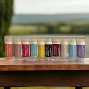 Natural Lip Butter | Multiple flavors Lip Balm | Stocking Stuffers | Organic Lip Balm | Hydrate + Nourish
