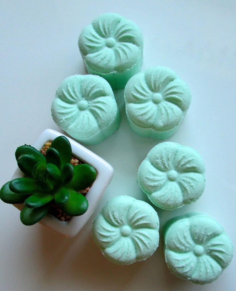 Bamboo Shower Steamers Tray, Stocking Stuffers, Shower Steamer Dish for Shower Bombs, Soap Dish, Christmas Spa Gift, Mothers Day Gift image 5